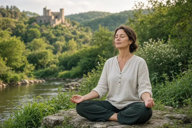 Sophrologie près de Fougères : méditation en pleine nature